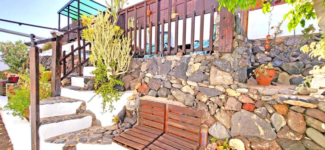 CASA LA ISLA - Tarajalejo - GlasfaserInternet - Garten Eksteriør bilde